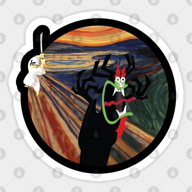 Scream of Escape Sticker by hayatininevreni